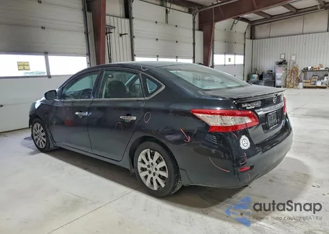 2013 Nissan Sentra S из США, поврежденный, VIN 3N1AB7AP5DL764747
